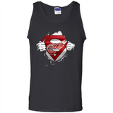 Detroit Red Wings And Superman Fans - Tank Top