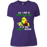 The Grinch - All I Need Is Coffee & My Dog It Is Too Peopley Outside