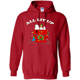 Peanuts By Schulz Snoopy Young Men_s Christmas - Hoodie