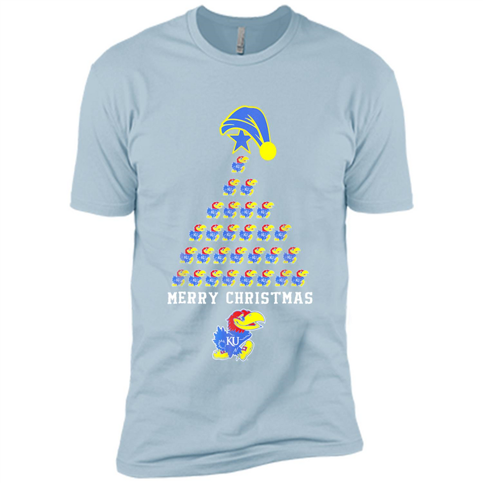 Perfect Kansas Jayhawks Christmas Tree PINGPONG