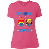 Snow Day Shirt For Charlotte Hornets Vs Minion Fans pingpong