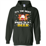 Its The Most Wonderful Time for a Beer - Hoodie