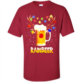 Rainbeer Christmas Reindeer Beer Drinking