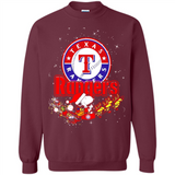 Snoopy Christmas Texas Rangers - Sweatshirt