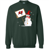 Tampa Bay Buccaneers Snowman Funny