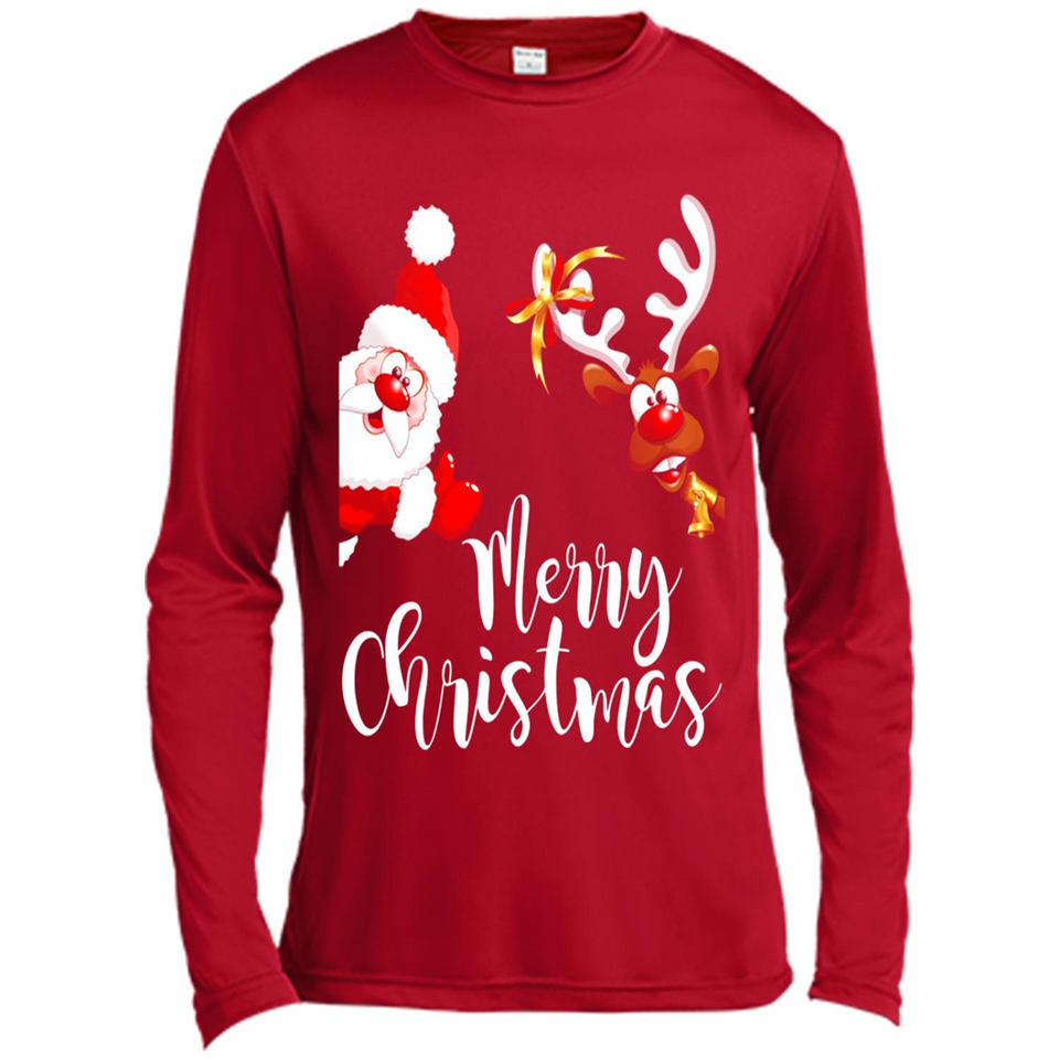 Merry Christmas - Canvas Long Sleeve T-Shirt