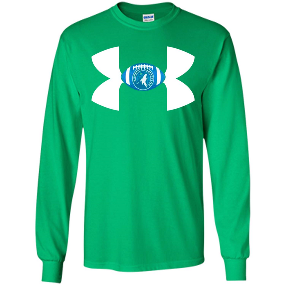 MinnesotaTimberwolves Under Armour Logo - Long Sleeve T-Shirt