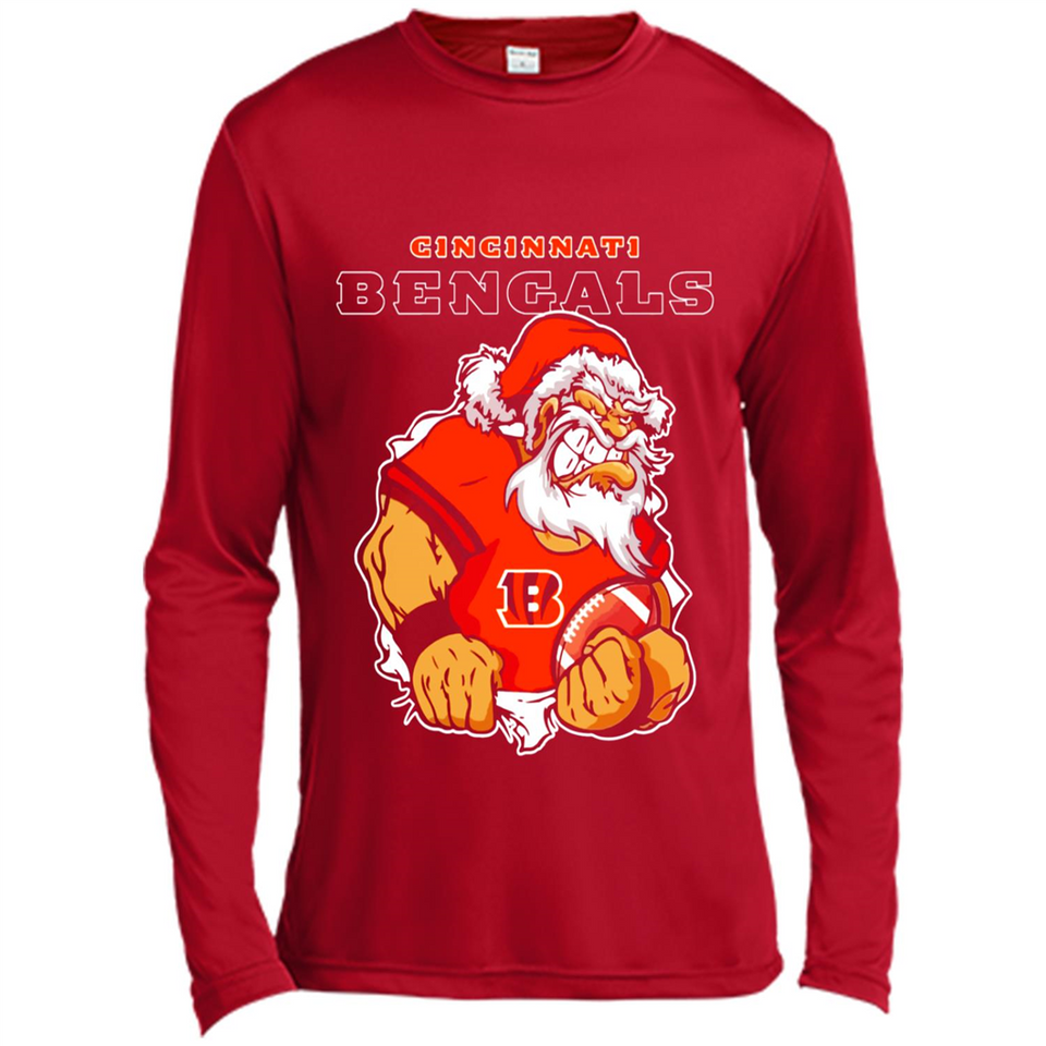 Grumpy Santa Claus Cincinnati Bengals Football Team PINGPONG