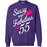 Sassy and Fabulous at 55 - 55th Birthday - Sweatshirt