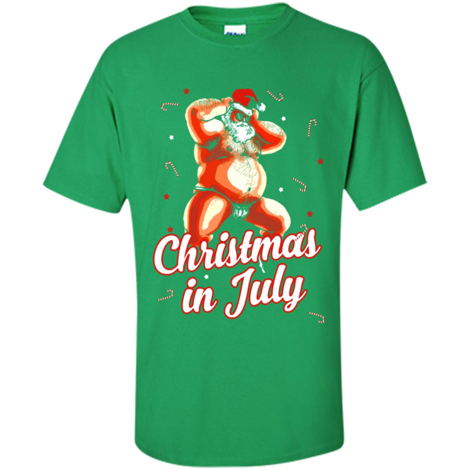 Christmas In July - Funny Dancing Santa - Shirt
