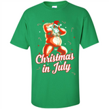 Christmas In July - Funny Dancing Santa - Shirt
