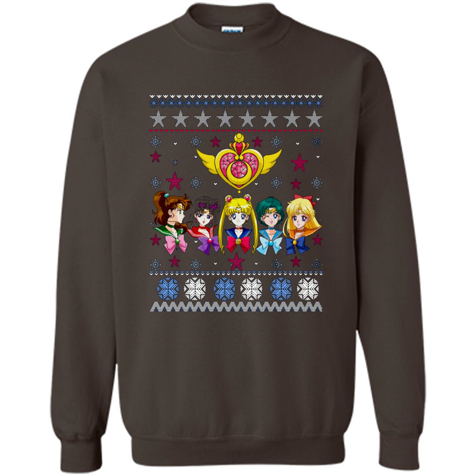 Sailor Moon Ugly Christmas Sweater Perfect Christmas PINGPONG