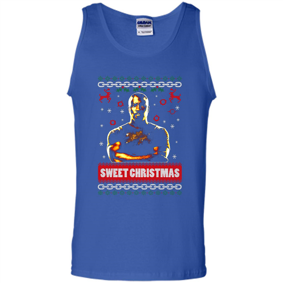 Christmas Ugly Sweater Floyd Mayweather Sweet Christmas - Tank Top