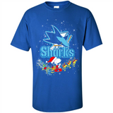 Snoopy Christmas San Jose Sharks - Shirt