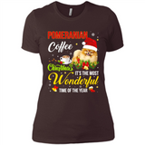 Pomeranian Coffee Wonderful Christmas