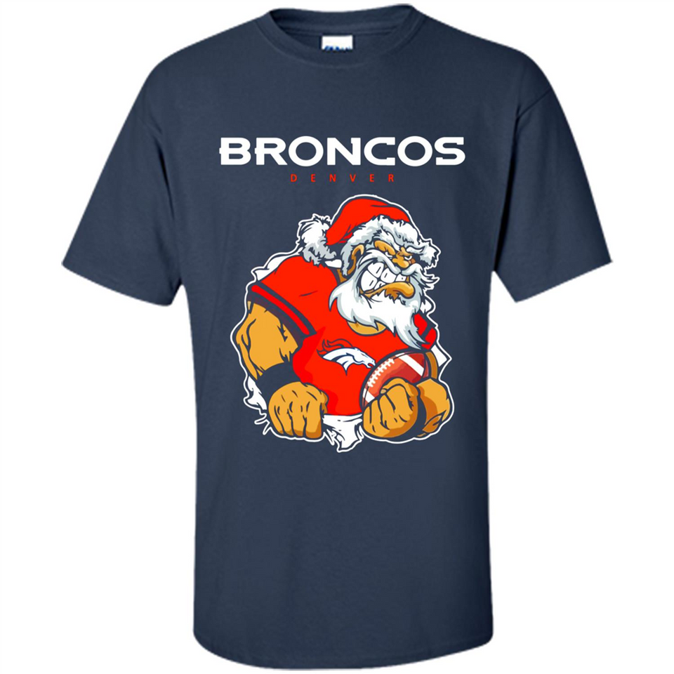 Grumpy Santa Claus Broncos Denver Football Team PINGPONG