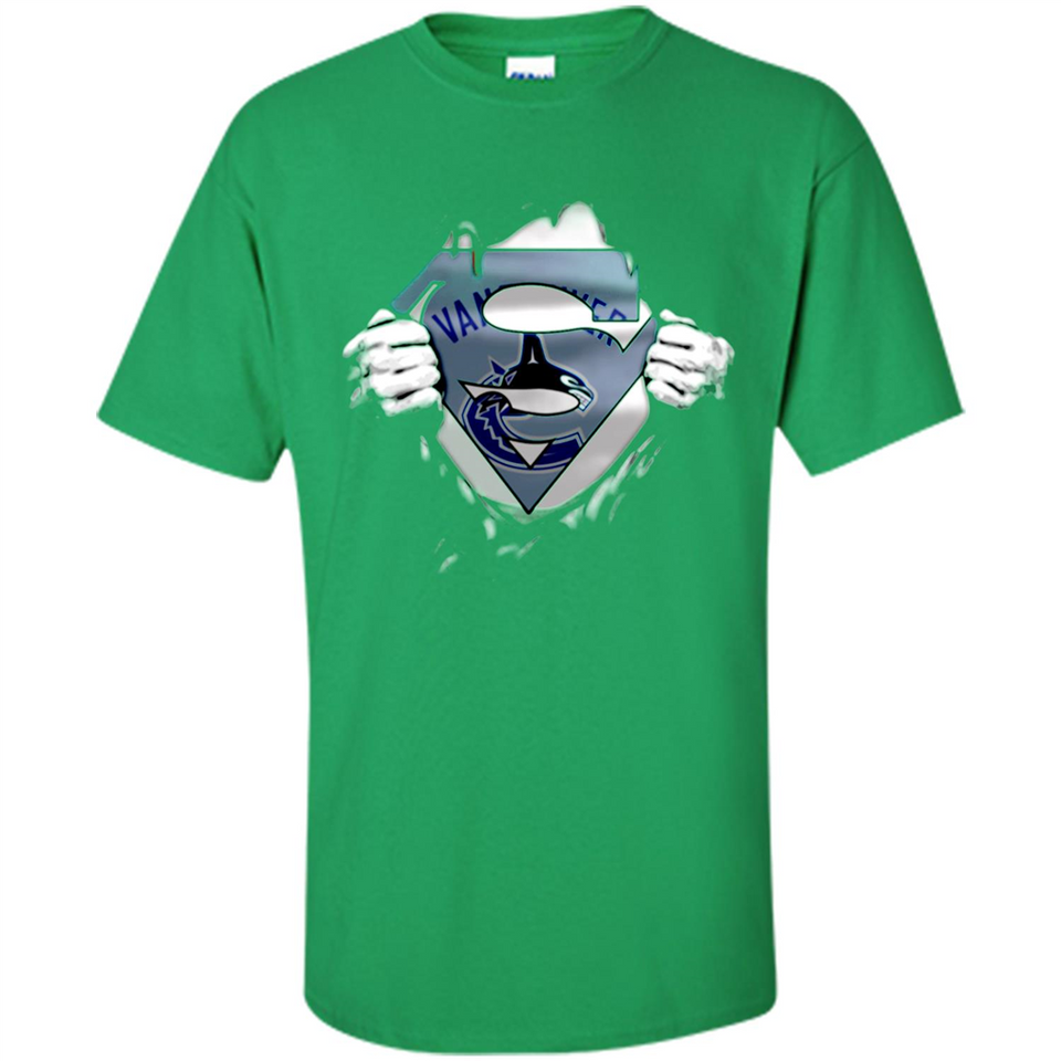 Vancouver Canucks And Superman Fans - Shirt