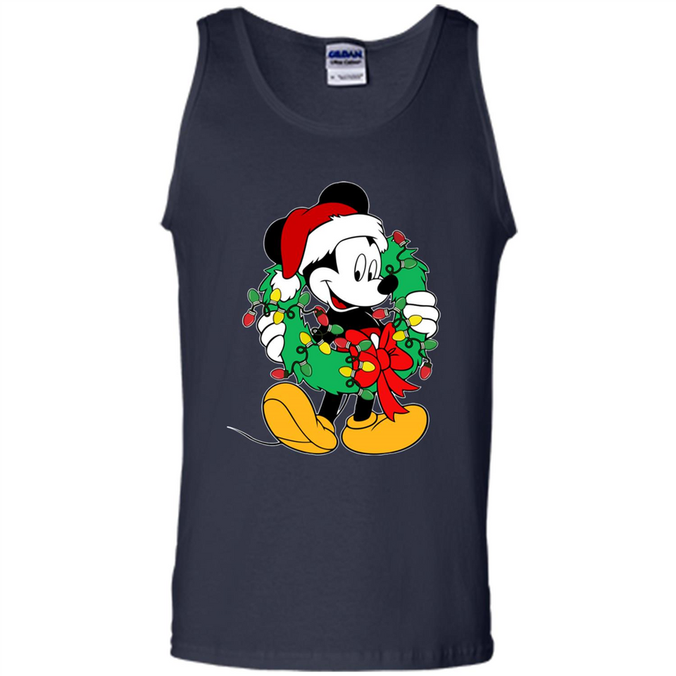Mickey Mouse Merry Christmas Disney Sweatshirt - Tank Top