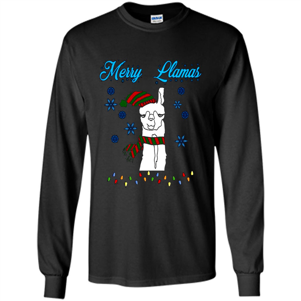 Merry Llama Christmas sweater PINGPONG