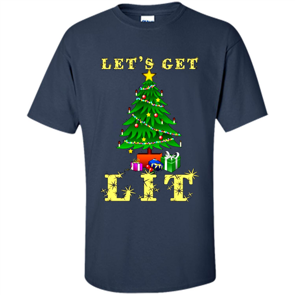 Let’s Get Lit Christmas Drinking sweater PINGPONG