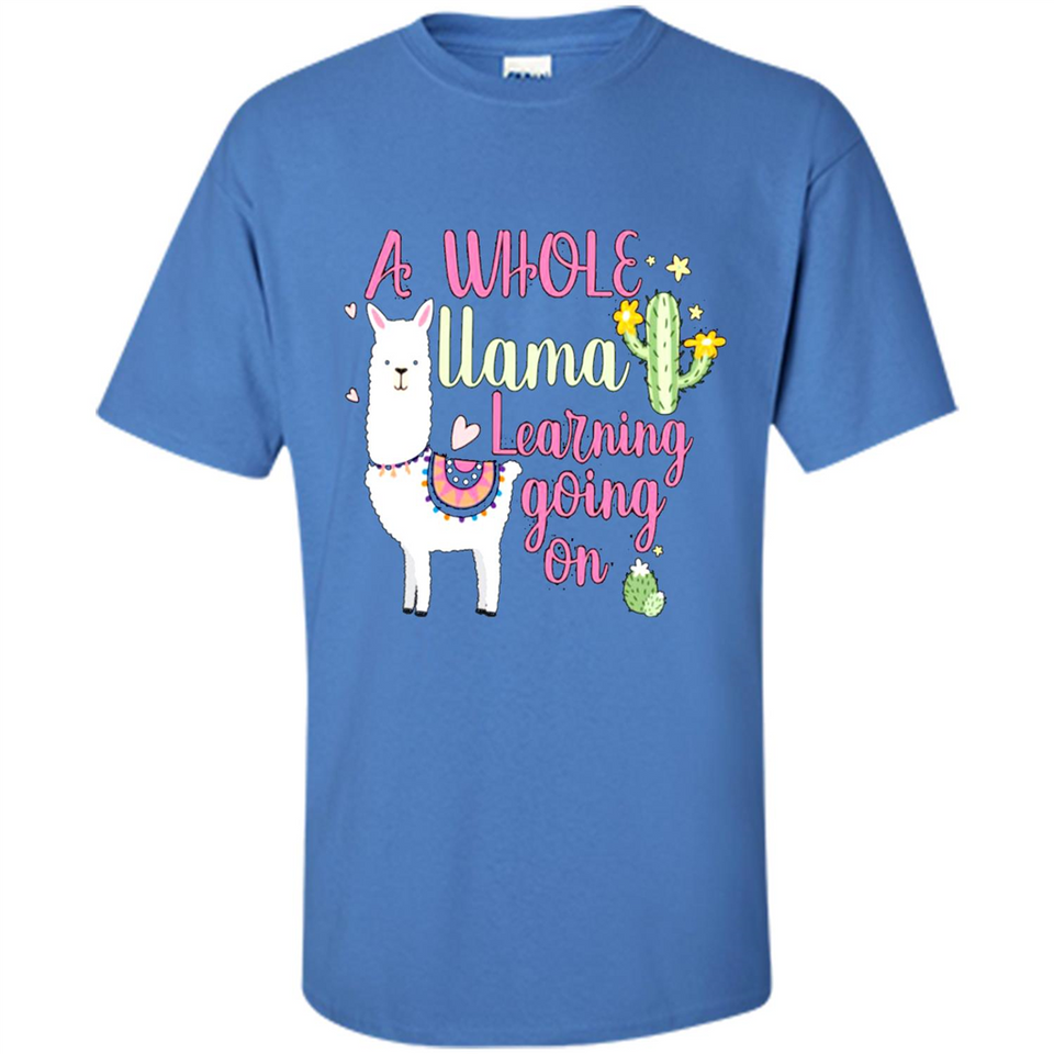 A Whole Llama Learning Going on Teachers Students PING PONG