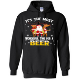 Its The Most Wonderful Time for a Beer - Hoodie