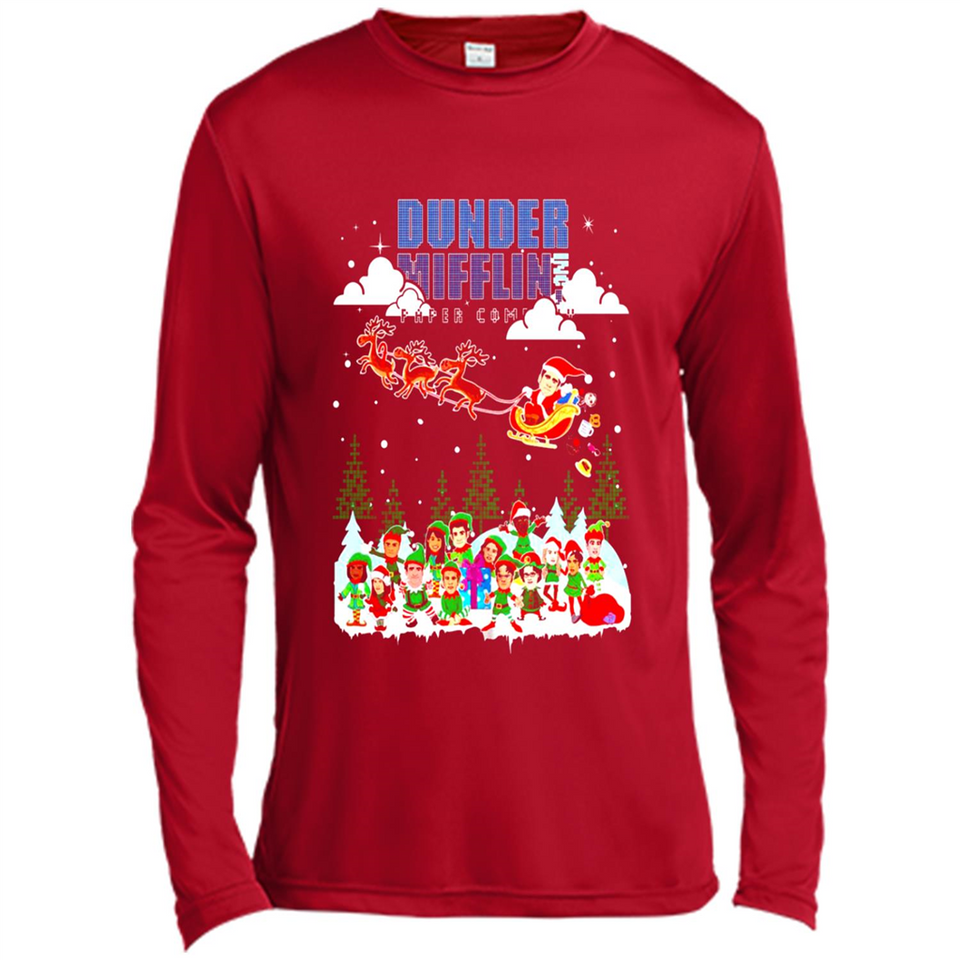 NBC The Office Dunder Mifflin Ugly Christmas Sweater PINGPONG