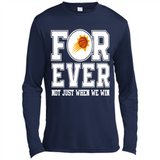 Phoenix Suns Forever For ever not just when we win - Canvas Long Sleeve T-Shirt