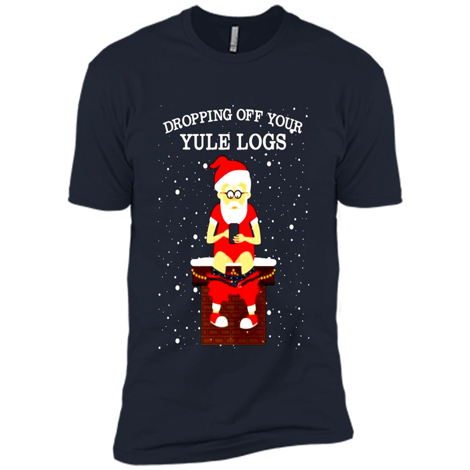 Santa Dropping Off Your Yule Logs