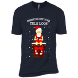Santa Dropping Off Your Yule Logs