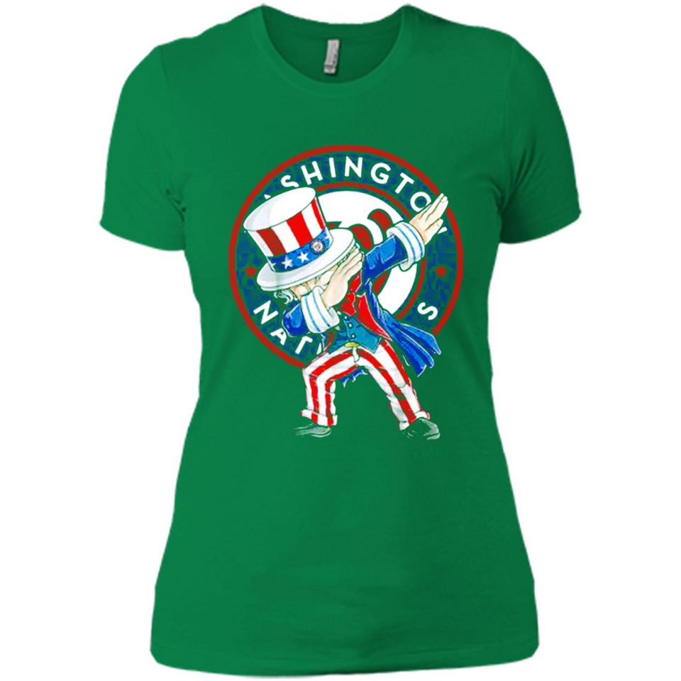 MLB WASHINGTON NATIONALS UNCLE SAM DABBING INDEPENDENCE DAY