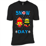 Snow Day Shirt For Cincinnati Reds Vs Minion Fans pingpong