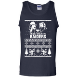 Puro Pinche Raiders Ugly Christmas Sweater - Tank Top
