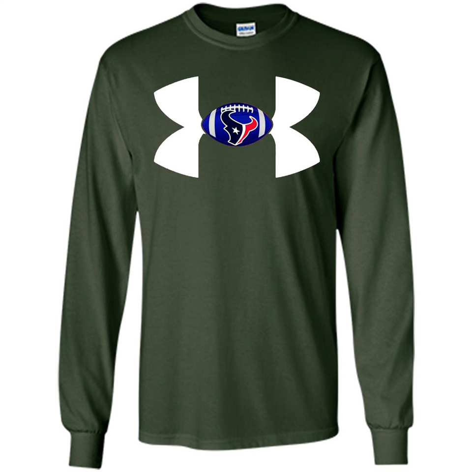 Houston Texans Under Armour Logo - Long Sleeve T-Shirt