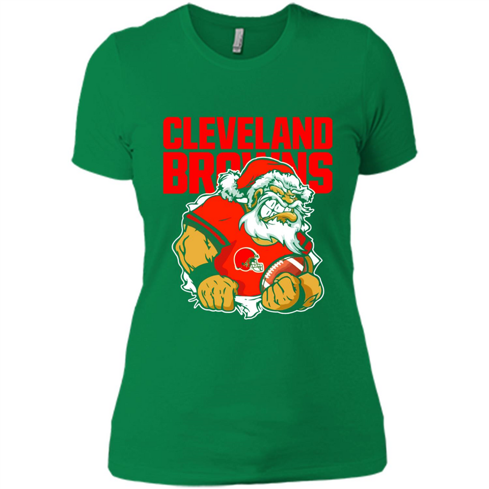 Grumpy Santa Claus Cleveland Browns Football Team PINGPONG