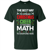 Math Teacher Christmas Shirt Christmas Cheer - Shirt