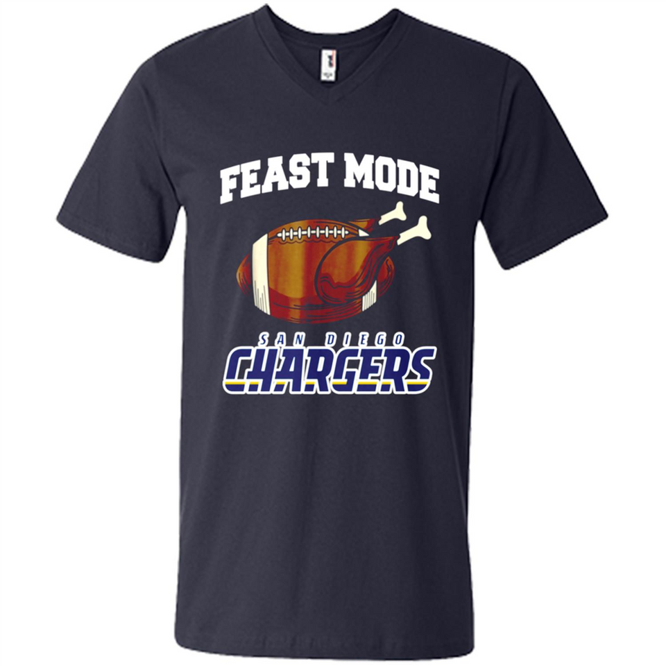 Feast Mode Chargers Shirt - San Diego Turkey Thanksgiving