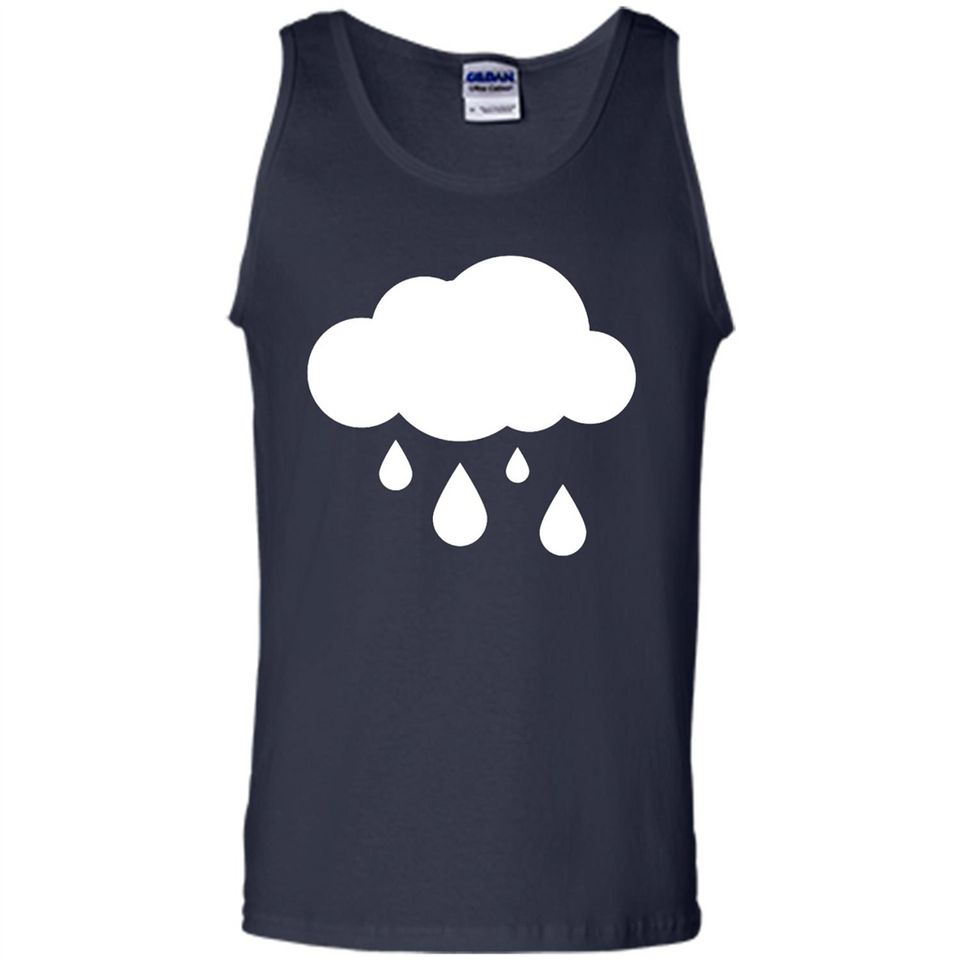Rain Graphic Funny Black mugs PINGPONG - Tank Top