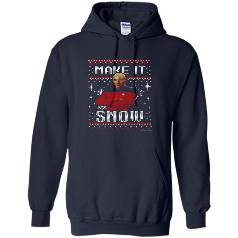 Make It Snow Jean-Luc Picard Star Trek PINGPONG