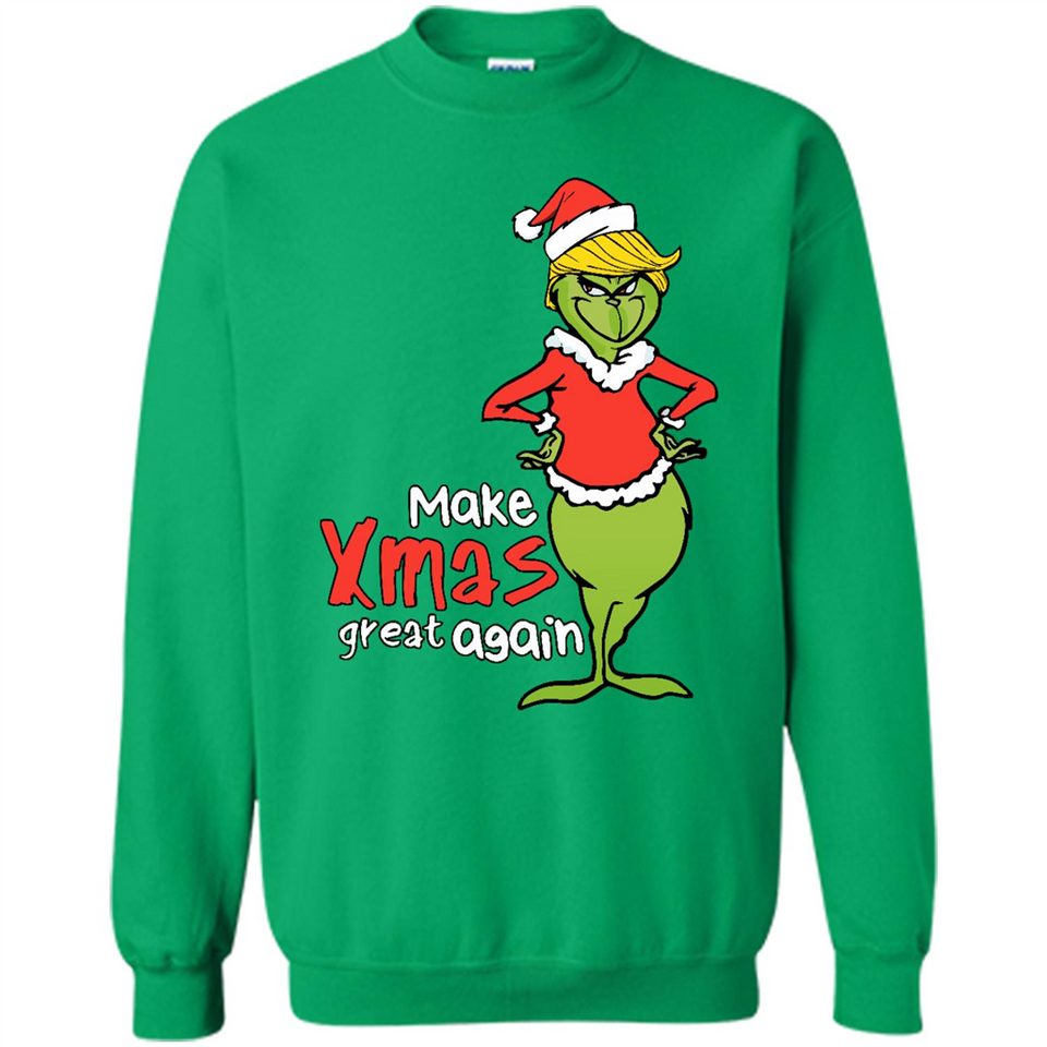 Trump Grinch Shirt, Make Xmas Great Again Christmas