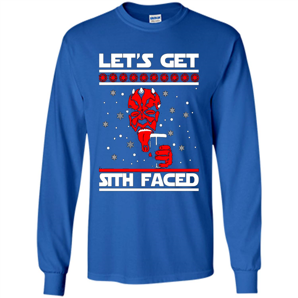 Let’s get sith faced Christmas sweatshirt PINGPONG
