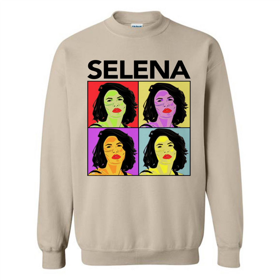 Selena Quintanilla Pop Art - Sweatshirt