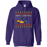 Merry Christmas Forklift ugly sweatshirt PINGPONG