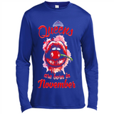 Queens Are Born In November T-Shirt Sexy Lips