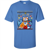 Meowy Christmas Ugly Funny Cats Lover PINGPONG