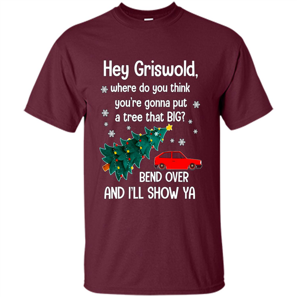 Hey Griswold Where Do You Think You’re Gonna Put A Tree Christmas PING PONG