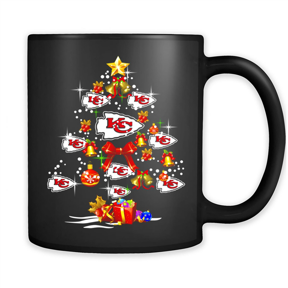 Kansas City Chiefs Christmas Tree PINGPONG