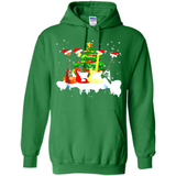 Santa Hat Electric Guitar Classical Guitar Christmas shirt Ladies' Boyfriend