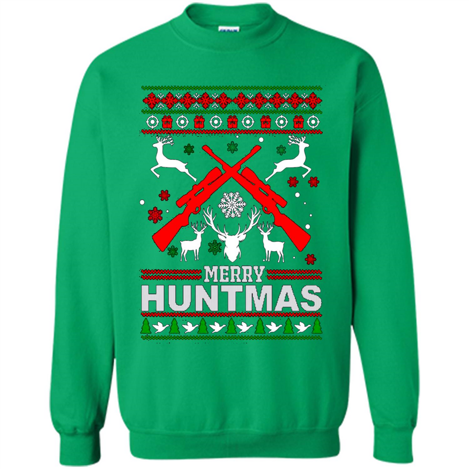Merry Huntmas Christmas sweater PINGPONG