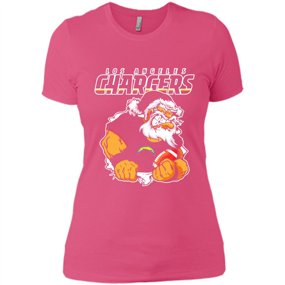 Grumpy Santa Claus Los Angeles Chargers Football Team PINGPONG